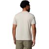 Columbia Mens Parsons Point Short Sleeve Graphic Tee(Dark Stone Heather/Badge Label)