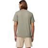 Columbia Mens Parsons Point Short Sleeve Graphic Tee(Stone Green Heather/Retro Roamer)