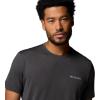 Columbia Men’s Parsons Point Short Sleeve Logo Tee(Black/Heather)