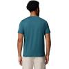 Columbia Men’s Parsons Point Short Sleeve Logo Tee(Everblue/Heather)