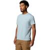 Columbia Men’s Parsons Point Short Sleeve Logo Tee(Marine Light/Heather)