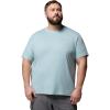Columbia Men’s Parsons Point Short Sleeve Logo Tee(Marine Light/Heather)