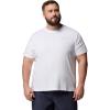 Columbia Men’s Parsons Point Short Sleeve Logo Tee(White)