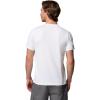 Columbia Men’s Parsons Point Short Sleeve Logo Tee(White)
