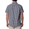 Columbia Men’s Rapid Rivers II Short Sleeve Shirt(Collegiate Navy Gingham)