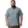 Columbia Men’s Rapid Rivers II Short Sleeve Shirt(Crushed Blue/Rapid Rivers Gingham)
