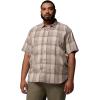 Columbia Men’s Rapid Rivers II Short Sleeve Shirt(Flint Grey/Base Plaid)