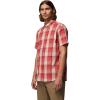 Columbia Men’s Rapid Rivers II Short Sleeve Shirt(Washed Red/Base Plaid)