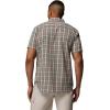 Columbia Men’s Rapid Rivers II Short Sleeve Shirt(Washed Red/Rapid Rivers Gingham)