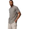 Columbia Men’s Rapid Rivers II Short Sleeve Shirt(Washed Red/Rapid Rivers Gingham)