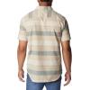 Columbia Mens Rapid Rivers Novelty Short Sleeve(Ancient Fossil Scattered Stripe)