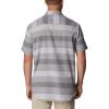 Columbia Mens Rapid Rivers Novelty Short Sleeve(Columbia Grey Scattered Stripe)
