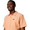 Columbia Mens Rapid Rivers Novelty Short Sleeve(Koi Diamond Dobby Chambray)