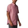 Columbia Mens Rapid Rivers Novelty Short Sleeve(Red Onion/Red Quartz)
