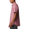 Columbia Mens Rapid Rivers Novelty Short Sleeve(Red Onion/Red Quartz)