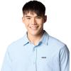 Columbia Mens Rapid Rivers Novelty Short Sleeve(Ripple Blue Diamond Dobby Chambray)