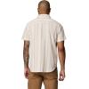 Columbia Mens Rapid Rivers Novelty Short Sleeve(Sea Salt/Isle Stripe)