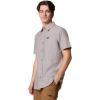 Columbia Mens Rapid Rivers Novelty Short Sleeve(Stone Green Diamond Dobby Chambray)