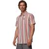 Columbia Mens Rapid Rivers Novelty Short Sleeve(Washed Red/Isle Stripe)