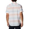 Columbia Mens Rapid Rivers Novelty Short Sleeve(White Scattered Stripe)