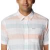 Columbia Mens Rapid Rivers Novelty Short Sleeve(White Scattered Stripe)