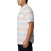 Columbia Mens Rapid Rivers Novelty Short Sleeve(White Scattered Stripe)