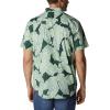 Columbia Men’s Rapid Rivers Printed Short Sleeve Shirt, Comfort Stretch(Rain Forest Its Bananas Print)