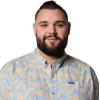 Columbia Men’s Rapid Rivers Printed Short Sleeve Shirt, Comfort Stretch(Ripple Blue Vined)