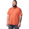 Columbia Men’s Rapid Rivers Printed Short Sleeve Shirt, Comfort Stretch(Tuscan Deserted)