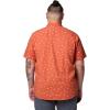 Columbia Men’s Rapid Rivers Printed Short Sleeve Shirt, Comfort Stretch(Tuscan Deserted)