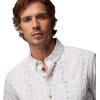 Columbia Men’s Rapid Rivers Printed Short Sleeve Shirt, Comfort Stretch(White/Wildflower)