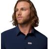 Columbia Mens Sage Peak Woven Short Sleeve Shirt(Collegiate Navy)