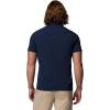 Columbia Mens Sage Peak Woven Short Sleeve Shirt(Collegiate Navy)