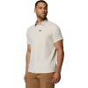 Columbia Mens Sage Peak Woven Short Sleeve Shirt(Dark Stone)