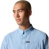 Columbia Mens Sage Peak Woven Short Sleeve Shirt(Ripple Blue)