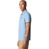 Columbia Mens Sage Peak Woven Short Sleeve Shirt(Ripple Blue)