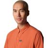 Columbia Mens Sage Peak Woven Short Sleeve Shirt(Tuscan)
