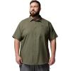Columbia Men’s Silver Ridge Utility II Short Sleeve(Stone Green)