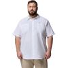 Columbia Men’s Silver Ridge Utility II Short Sleeve(White)