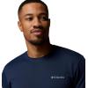 Columbia Men’s Tech Trail Utility Short Sleeve Crew(Collegiate Navy)