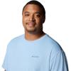 Columbia Men’s Tech Trail Utility Short Sleeve Crew(Ripple Blue)
