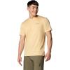 Columbia Men’s Tech Trail Utility Short Sleeve Crew(Sand Dune Heather)