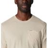 Columbia Mens Thistletown Hills Pocket Tee(Ancient Fossil Heather)
