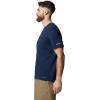 Columbia Mens Thistletown Hills Pocket Tee(Collegiate Navy Heather)
