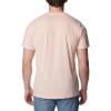 Columbia Mens Thistletown Hills Pocket Tee(Peach Blossom Heather)