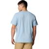 Columbia Mens Thistletown Hills Pocket Tee(Ripple Blue Heather)