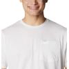 Columbia Mens Thistletown Hills Pocket Tee(White)