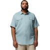 Columbia Men’s Utilizer Ii Solid Short Sleeve Shirt(Crushed Blue)