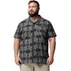 Columbia Men’s Utilizer Print Camp Shirt(Shark/Floreidoscope)