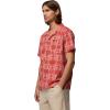 Columbia Men’s Utilizer Print Camp Shirt(Washed Red/Floreidoscope)